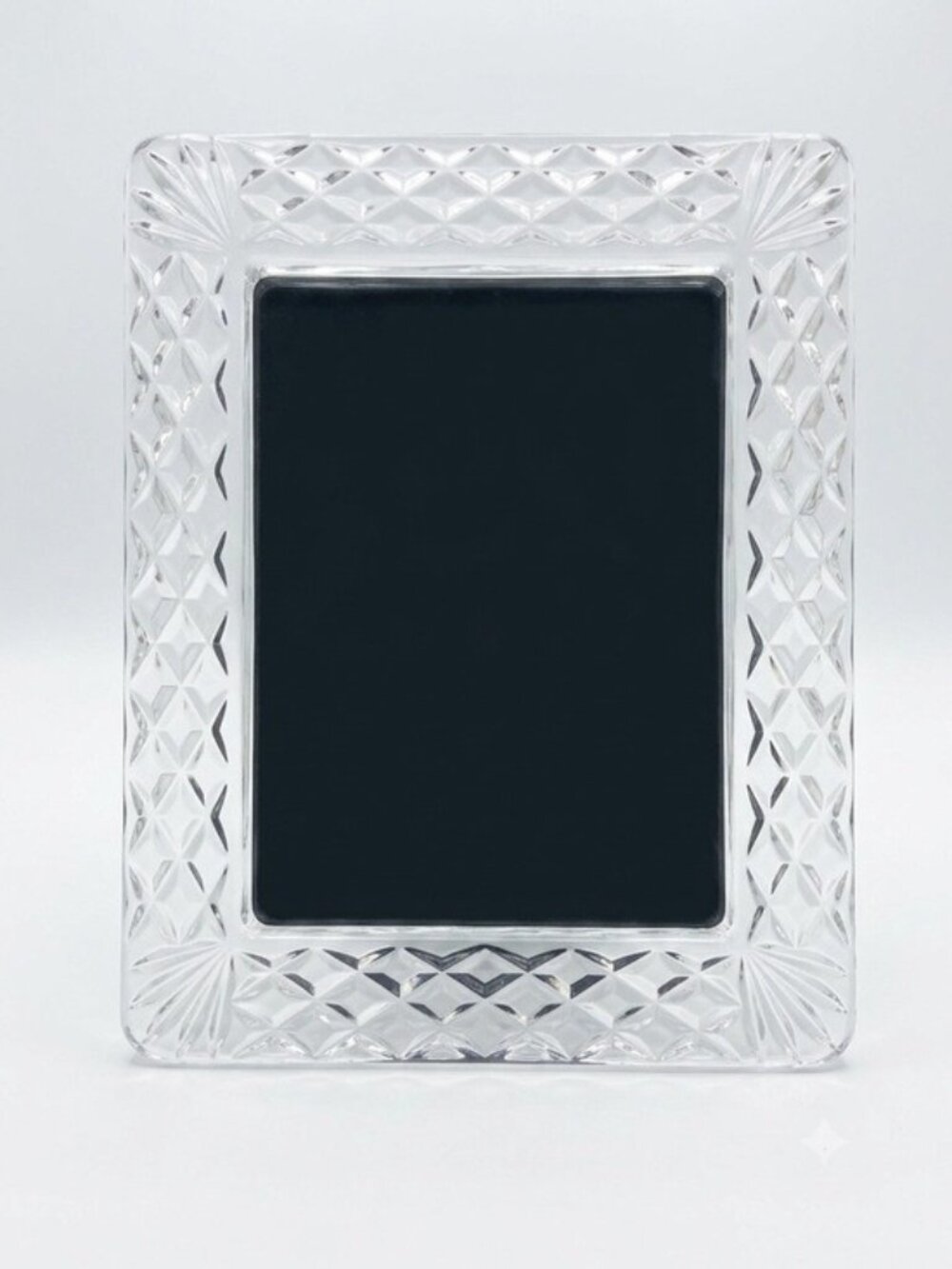 Waterford Crystal Westover Picture Frame 5x3.75 Photo w/ Protective Case Ireland